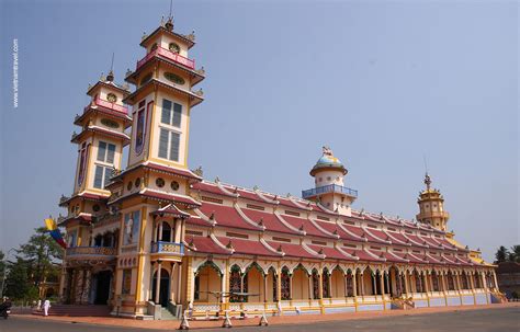  Cao Dai Tempel - En Färgstark Hyllning Till Mångfalden I Tay Ninh!