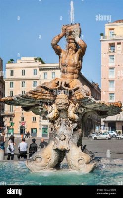 Fontana del Tritone? Den Mystiska Skulpturen Med en Vattensprutande Gud!