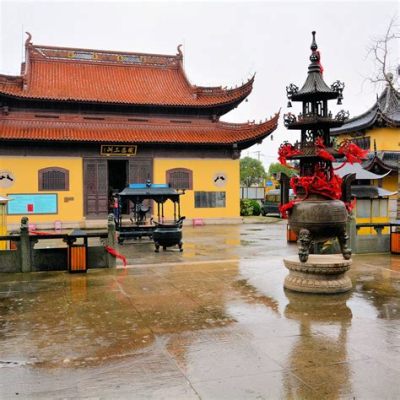 Guangfu Temple - En ikonisk plats för spirituell reflektion och kinesiska konstverk!